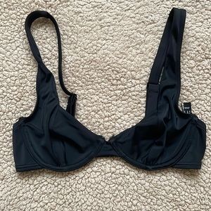Never worn urban outfitters size small black swim top